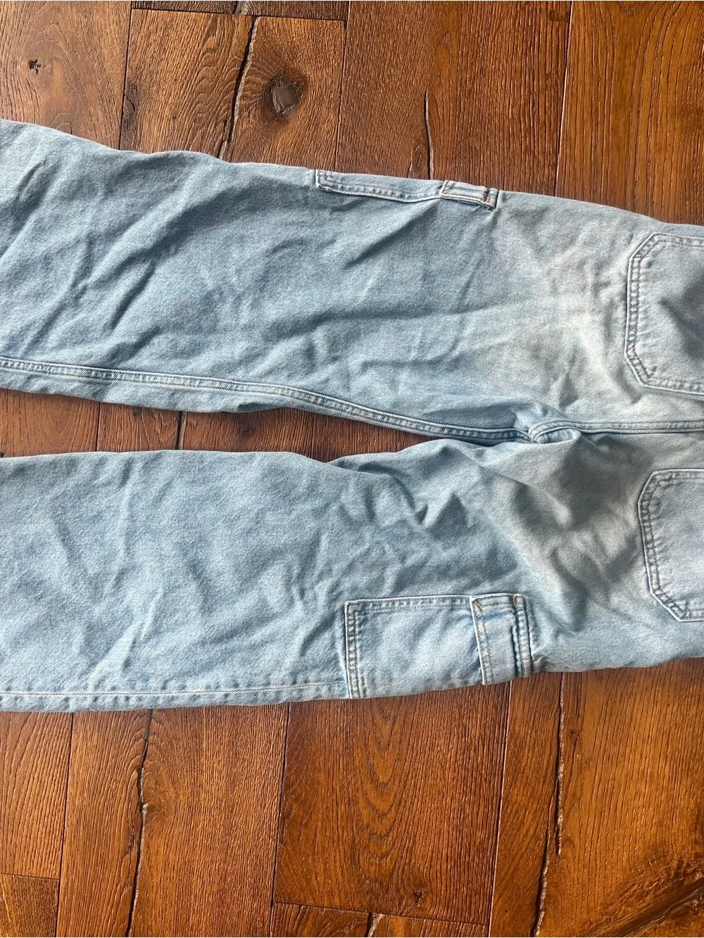 GAP Light Blue Cargo Kids Jeans